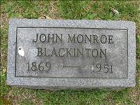 Blackinton, John Monroe